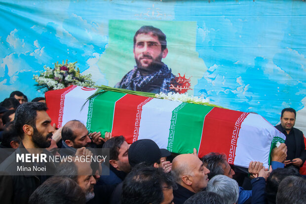 مراسم تشییع پیکر استاندار فقید آذربایجان شرقی