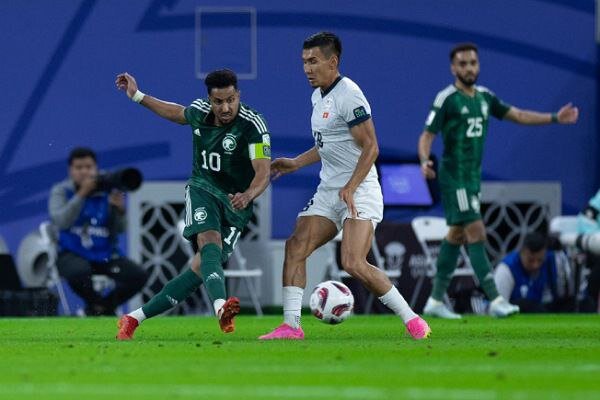 عربستان با برد قرقیزستان ۹ نفره به مرحله بعد جام ملت‌های آسیا صعود کرد