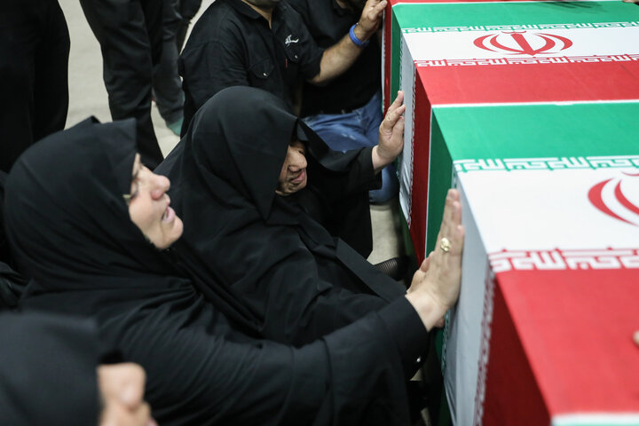Kutsal Türbe Savunucuları cenaze töreninden görüntüler Kutsal Türbe Savunucuları cenaze töreninden görüntüler