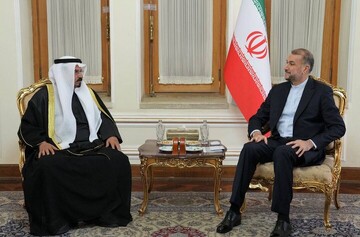 أمير عبد اللهيان يستقبل رئيس مجموعة الصداقة البرلمانية الکویتية الإيرانية