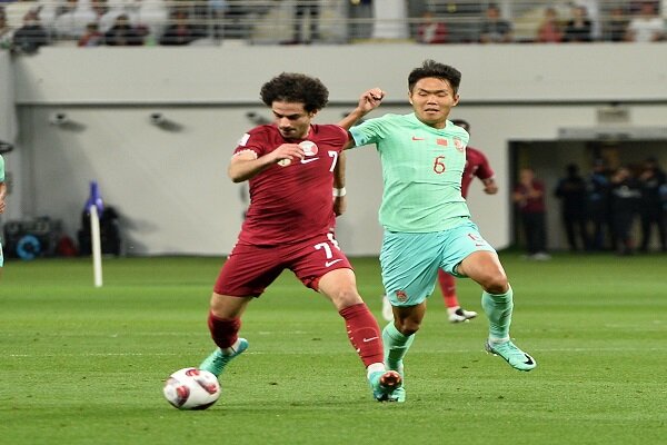 شلیک کاپیتان به قلب چین/ قطر مقتدرانه راهی مرحله یک هشتم نهایی شد