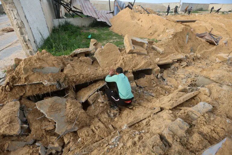 تخریب گورستان‌های غزه مصداق بارز جنایت جنگی رژیم صهیونیستی+تصاویر