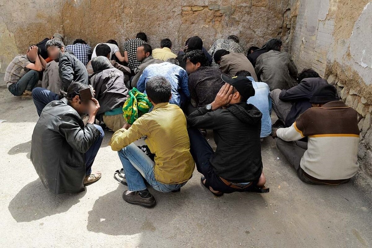 ۱۸۵ معتاد متجاهر در اصفهان جمع‌آوری شد