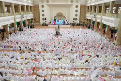 جشن تکلیف ۲۵۰۰ نفری دانش آموزان دختر گرگانی