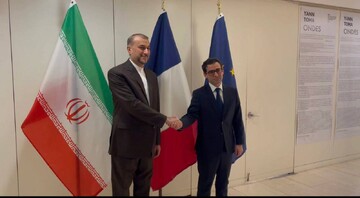 وزيرا خارجية ايران وفرنسا يجريان مباحثات ثنائية في نيويورك