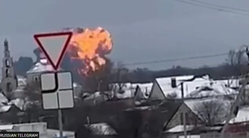 Russian jet crashes carrying Ukrainian PoWs
