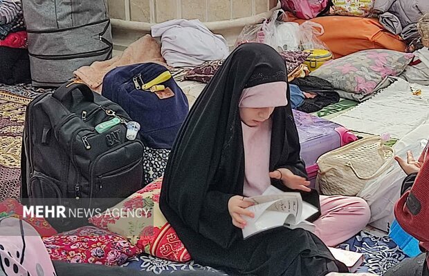 اعتکاف فرصت قرب الهی/ استقبال سمنانیها پرشور بود