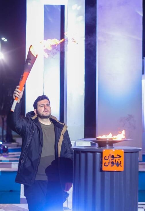 تقدیر علی جوادی از شهردار باقرشهر در افتتاحیه جام «جوان پهلوان»