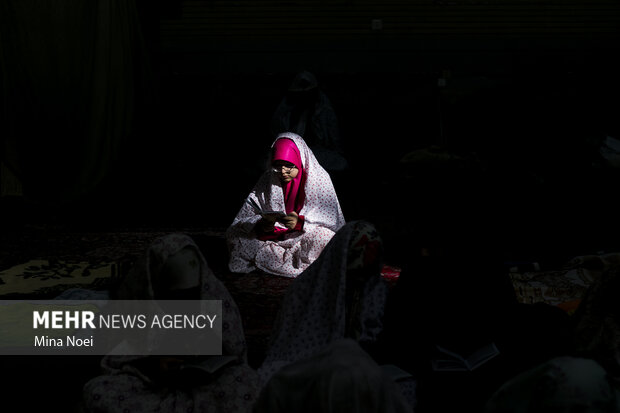 Tebriz'de itikaf merasiminden fotoğraflar