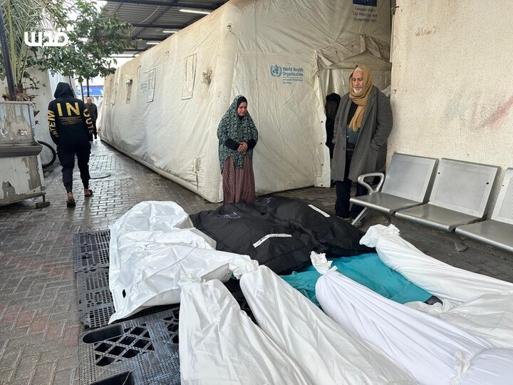 شهادت ۲۸ فلسطینی در خانیونس در ۲۴ ساعت گذشته+ تصاویر