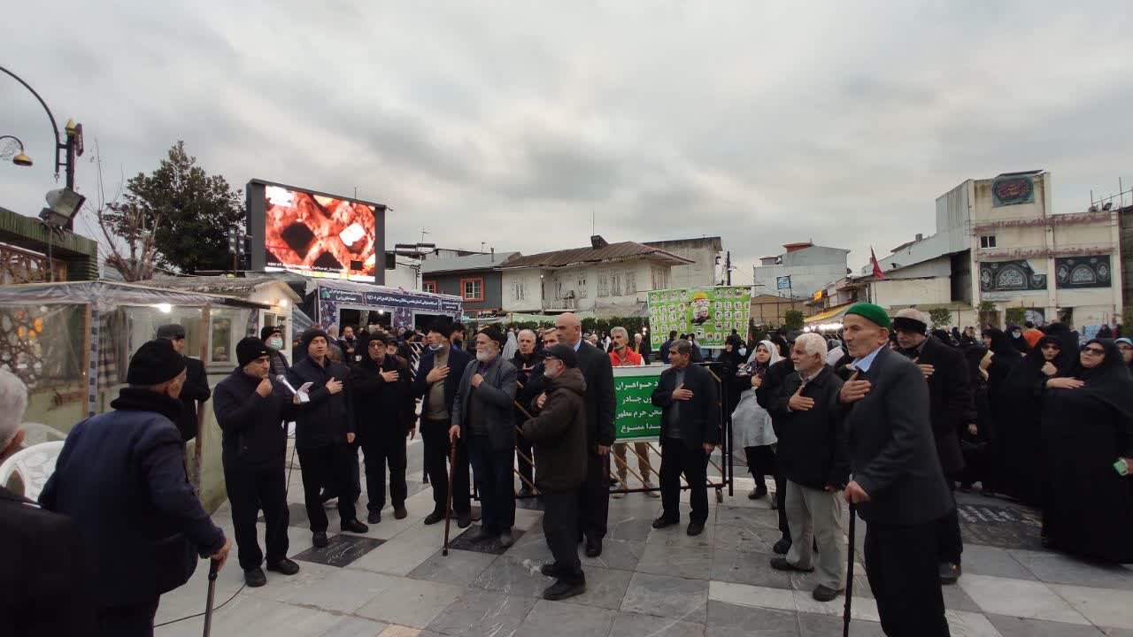 حضور کاروان زیارتی حضرت زینب (س) شهرستان نکا در آستانه اشرفیه حضور کاروان زیارتی حضرت زینب (س) شهرستان نکا در آستانه اشرفیه