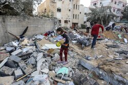 آغاز ۱۴۳مین روز جنگ غزه با بمباران سنگین خان یونس