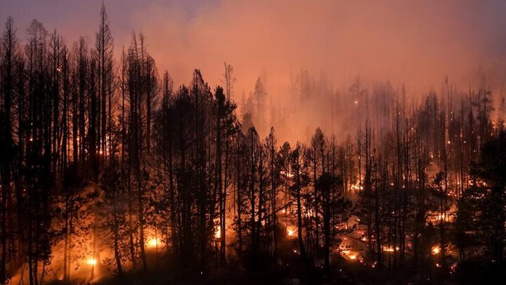 Massive blaze threatening Texas Panhandle town