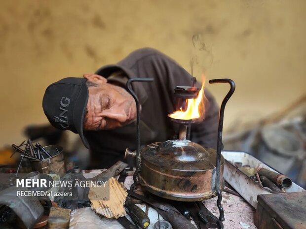 صحنه هایی از زندگی مردم غزه پس از 100 روز جنگ