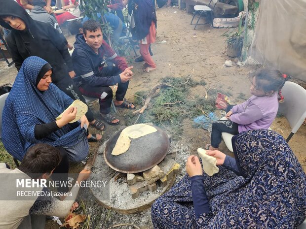 صحنه هایی از زندگی مردم غزه پس از 100 روز جنگ