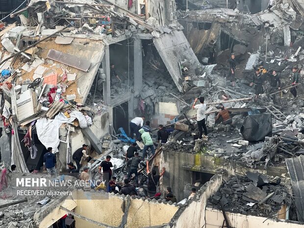 بمباران شدید منطقه‌های مسکونی جنوب نوار غزه