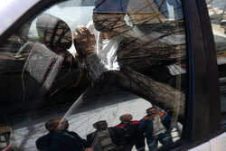 بازسازی صحنه تخریب خودروهای شخصی و ایجاد رعب و  وحشت در قصرالدشت