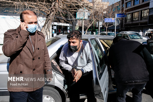 بازسازی صحنه تخریب خودروهای شخصی و ایجاد رعب و  وحشت در قصرالدشت تهران