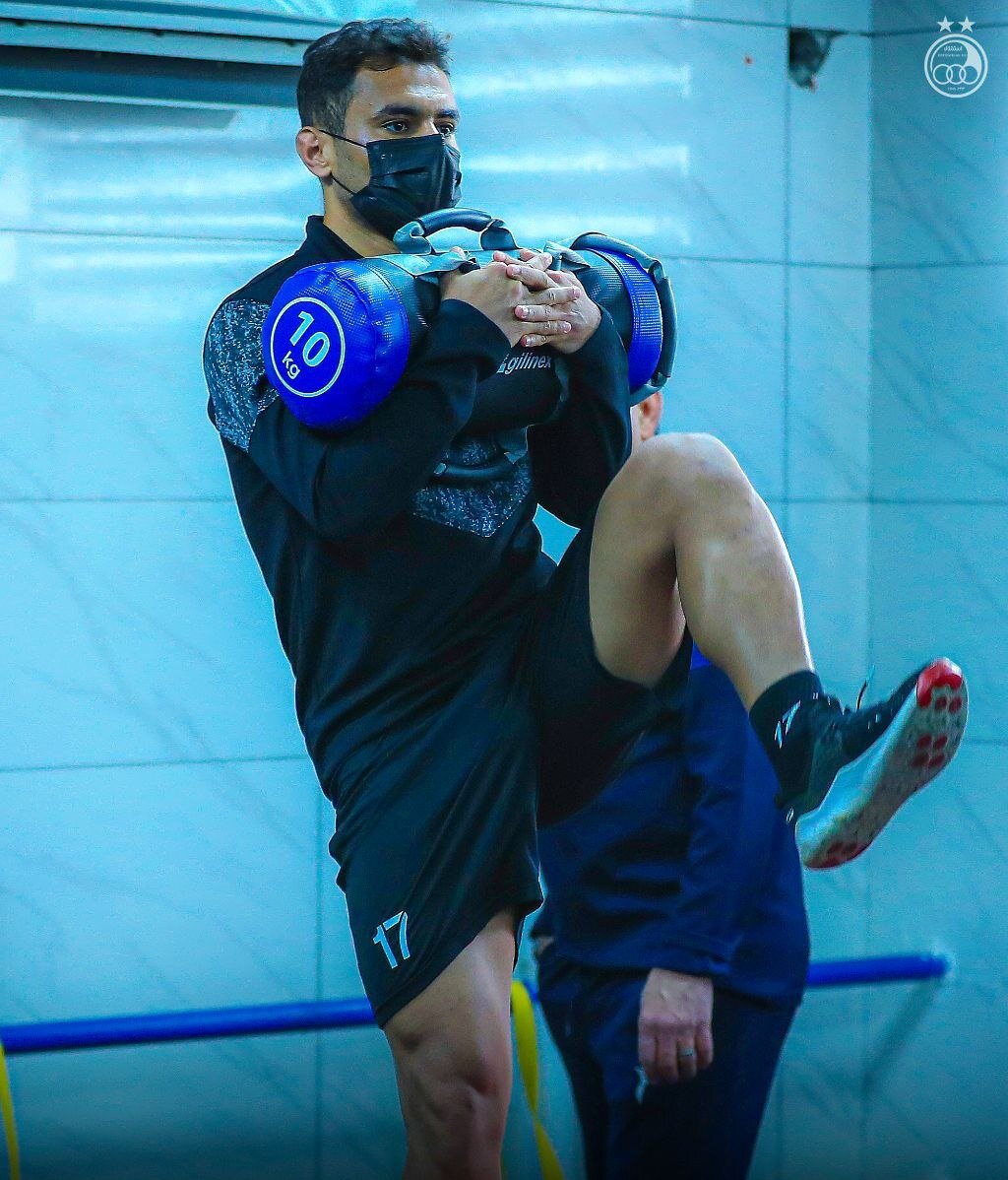 تمرین بدنسازی استقلال زیر نظر «سسما» با به کارگیری تکنولوژی