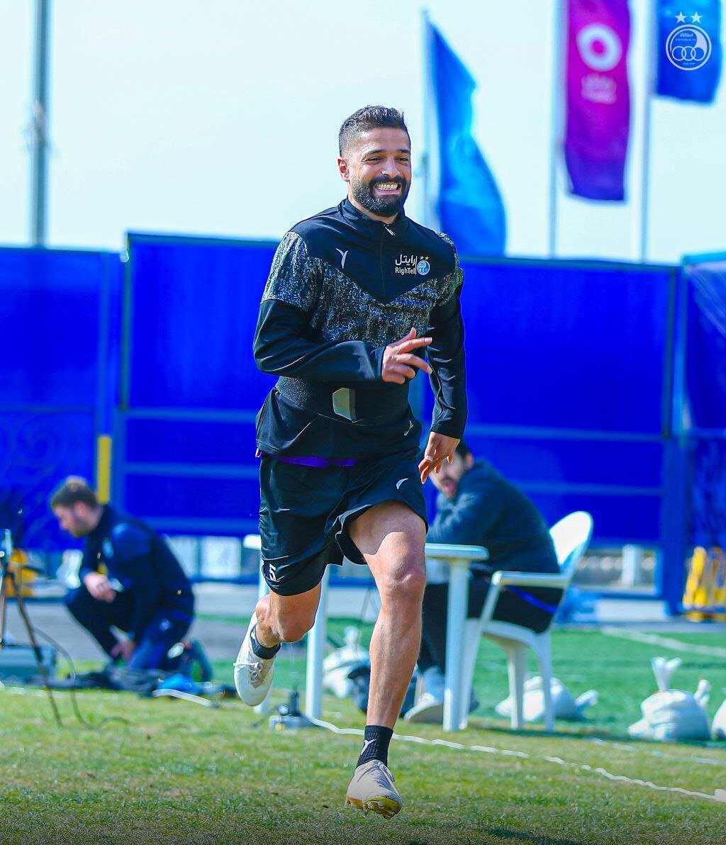 تمرین بدنسازی استقلال زیر نظر «سسما» با به کارگیری تکنولوژی