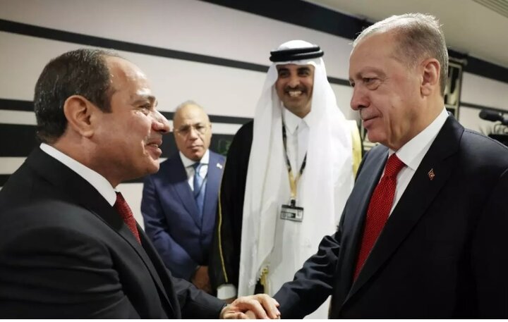 اردوغان ۲۵ بهمن به مصر سفر می‌کند