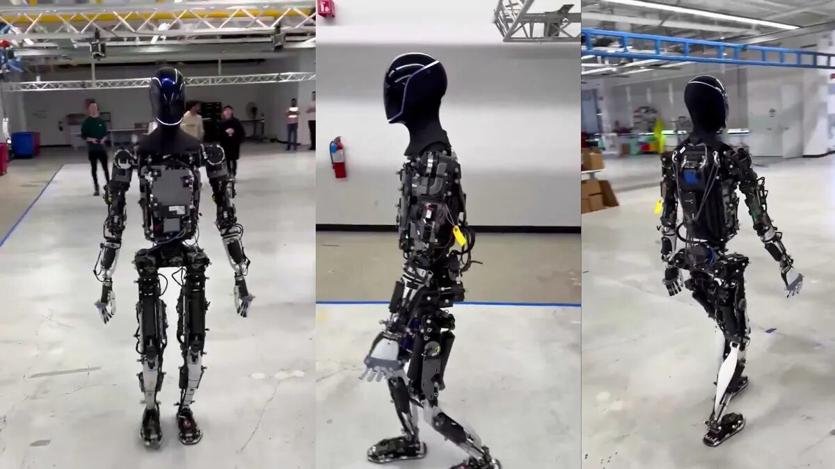 راه رفتن ربات انسان نمای «اپتیموس» را تماشا کنید