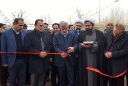 افتتاح پروژه‌های شهرستان چهارباغ