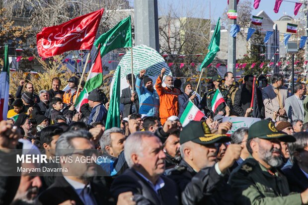 مراسم گرامیداشت یوم الله ۱۲ بهمن در بجنورد