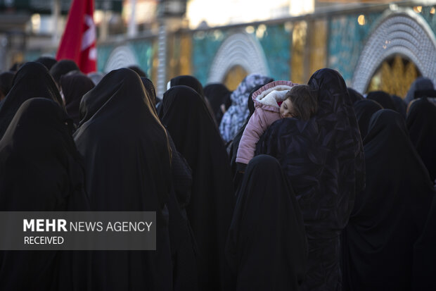 بارش باران در کربلا معلی
