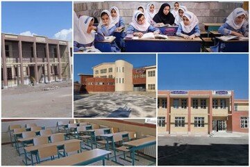 تجلی مردمی سازی با وجود ۴ هزار مدرسه در کرمانشاه/مدرسه سازی جلوه‌ای از خدمت انقلاب به مردم است