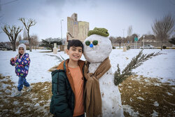 First snowfall in Iran’s Zanjan