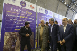 افتتاح پروژه‌های شیراز