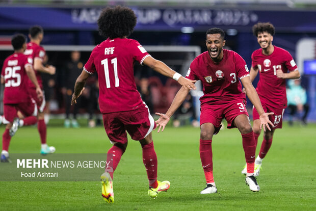 مصاف باایران مهم‌ترین چالش تیم ملی فوتبال قطر برای قهرمانی دوباره