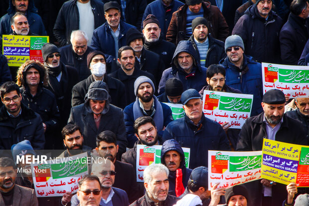 راهپیمایی جمعه‌های خشم در تبریز