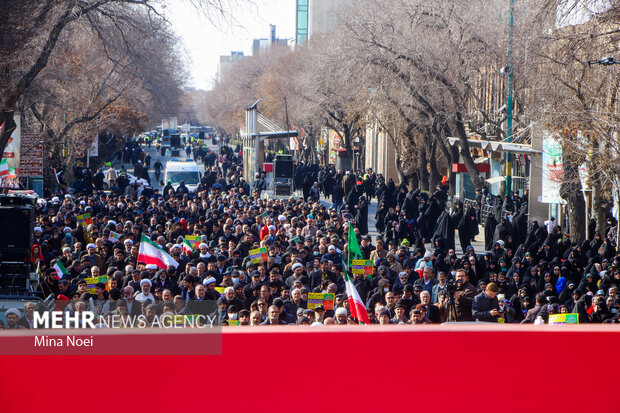 راهپیمایی جمعه‌های خشم در تبریز