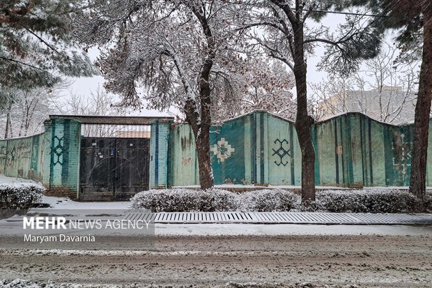 بارش برف زمستانی در بجنورد