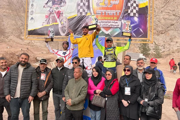 نفرات برتر آقایان و بانوان مسابقات موتوکراس مشخص شدند