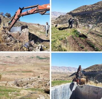 رفع تصرف۹۸هزار مترمربع از اراضی ملی مناطق حفاظت شده کبیرکوه ایلام