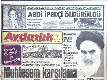 Tahran'da Türk gazetelerinin "1979 İran İslam Devrimi Manşeti Sergisi