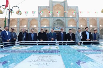 ادای احترام «هاشمی» به شهدای گمنام یزد/ اختتامیه مسابقات بدمینتون با حضور وزیر ورزش