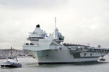 UK aircraft carrier sidelined from largest NATO exercises