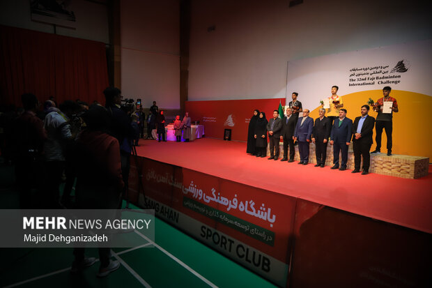 ّFajr International Badminton competition in Yazd