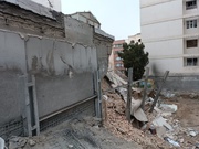 ریزش هولناک ساختمان مسکونی در محله یافت آباد تهران+ فیلم