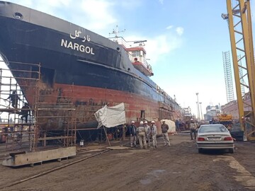 ساخت دومین کشتی تجاری در مازندران آغاز شد