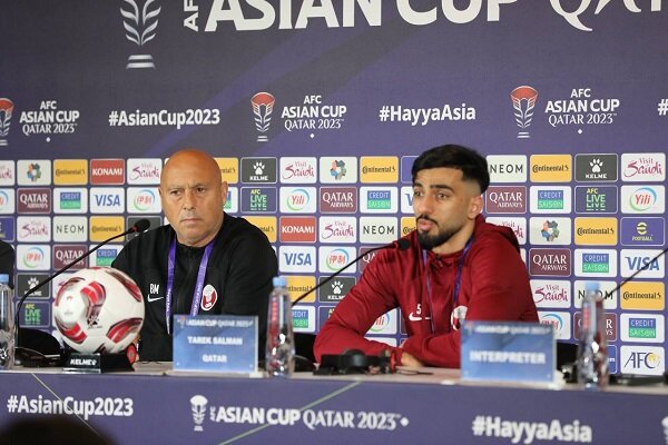 واکنش سرمربی و بازیکن تیم ملی قطر به دیدار با ایران