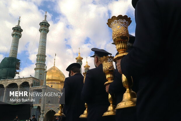 Hz.Fatıma-ı Masume (s.a) Türbesi'nde Ramazan ayı karşılama töreni  Hz.Fatıma-ı Masume (s.a) Türbesi'nde Ramazan ayı karşılama töreni