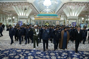 تجدید میثاق فرماندهان نیروی هوایی ارتش با آرمان‌های امام خمینی(ره)
