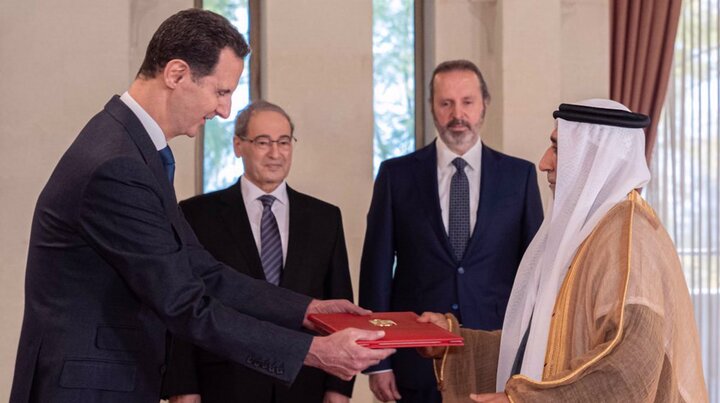 Syria receives UAE's 1st envoy to Damascus after 13 years