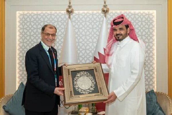 محمود خسروی‌وفا با رییس کمیته ملی المپیک قطر دیدار کرد 