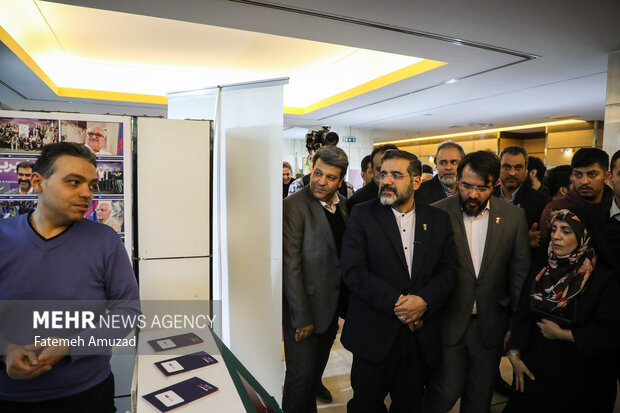 بازدید وزیر فرهنگ و ارشاد اسلامی از جشنواره فیلم فجر